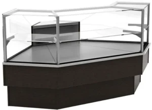 Витрина холодильная CARBOMA GC110 VM-5 (ВХСу-1 внешний 90 GC110 (динамика)) RAL1005