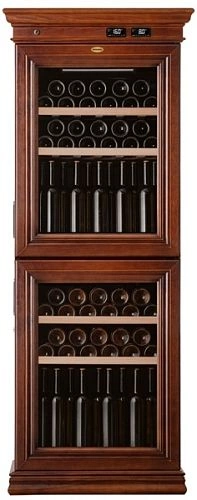 Шкаф винный POZIS ШВД-78 М темный каштан