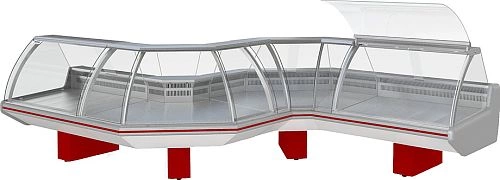 Витрина холодильная МАРИХОЛОДМАШ Парабель ВХСО-1,25 без боковин — изображение 3