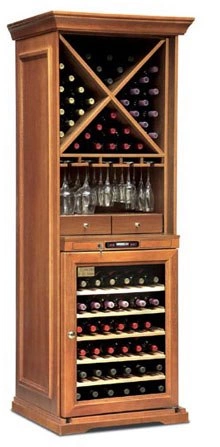 Шкаф винный MONDIAL ELITE BACCHUS MODULAR TOWER орех