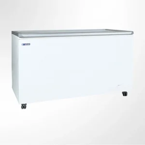 Ларь морозильный UGUR UDD 500 SK (навесная стеклянная крышка, 4 корзины)