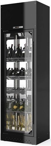 Шкаф винный ENOFRIGO WINE LIBRARY 1P ISOLA A1WINELIB1I26/6TRC черный