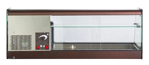 Витрина настольная холодильная CARBOMA A37 SM 1,8-1 (ВХСв-1,8) — изображение 2