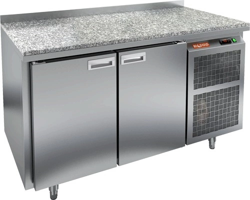 Стол морозильный HICOLD GN 11 BR3 BT камень