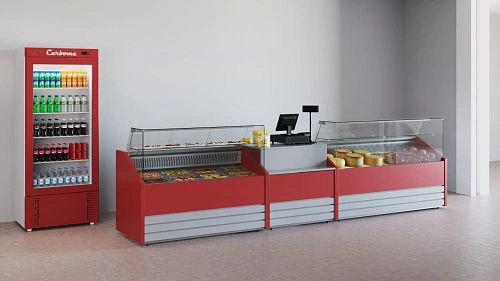 Витрина холодильная CARBOMA GС75 SV 1,5-1 9006-9003 — изображение 4