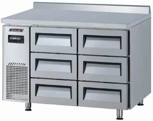 Стол морозильный TURBO AIR KWF12-3D-6-600 c ящиками и бортом