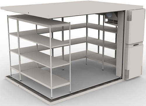 Камера холодильная HAPPYCHEF CR R/L 21/18 S/S+shelving — изображение 2