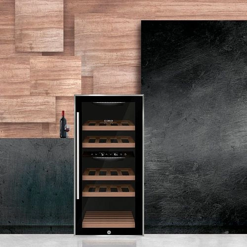 Шкаф винный CASO WineComfort 24 black — изображение 2