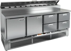 Стол для пиццы HICOLD PZE2-1122/GN (1/6H)
