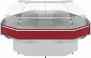 Витрина холодильная Carboma G120 VM-5 (внешний угол, динамика,3004)