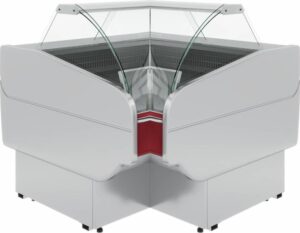 Витрина холодильная Carboma G120 VM-6 (внутренний угол, динамика,3004)