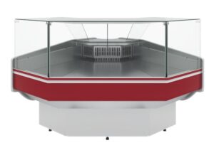 Витрина холодильная Carboma GC120 VM-5 (внешний угол, динамика, 3004)
